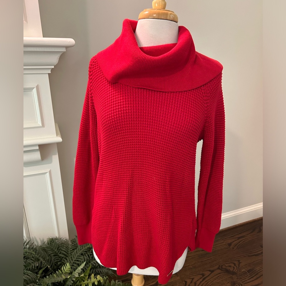 Michael kors red sweater Size S